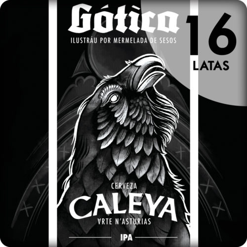 Caleya Gótica  Caja de 16 Latas - Cerveza Caleya