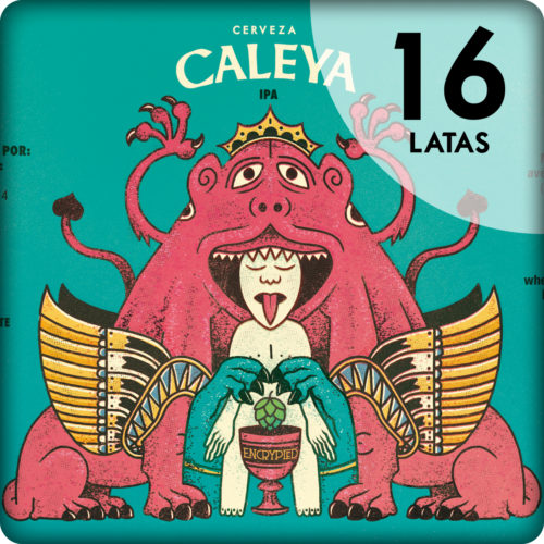 Caleya Encrypted ( IPA ) - Cerveza Caleya