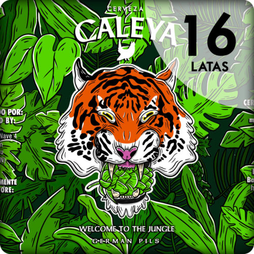 Caleya Welcome to the jungle ( 44 Cl ) - Cerveza Caleya