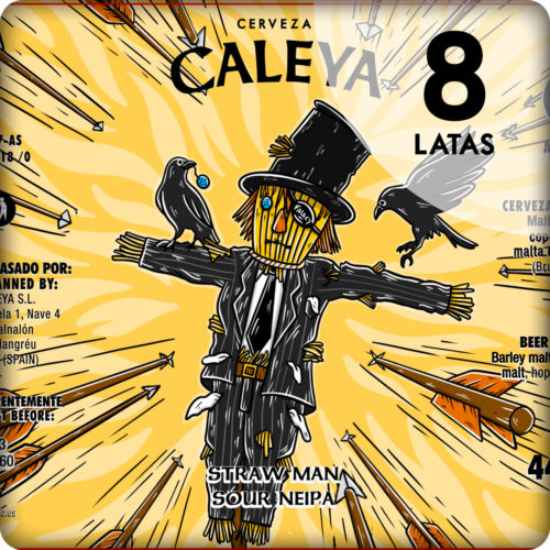 Caleya Strawman Sour Neipa ( Lata 44 cl ) - Cerveza Caleya