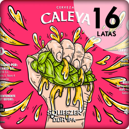 Caleya Squeezer DDH IPA - Cerveza Caleya