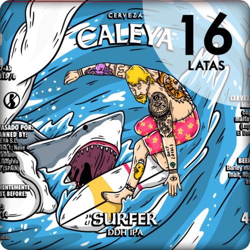 Caleya Surfer DDH IPA - Cerveza Caleya